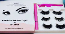 Load image into Gallery viewer, EMPIRE BLING BOUTIQUE Magnetic Eyelash Kits
