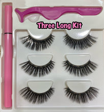 Load image into Gallery viewer, EMPIRE BLING BOUTIQUE Magnetic Eyelash Kits
