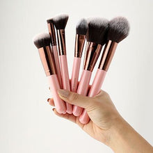 Load image into Gallery viewer, Luxie Face Essential Makeup Brush Set- Rose Gold Collection
