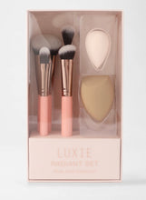 Load image into Gallery viewer, LUXIE Radiant Brush Set- Rose Gold Collection
