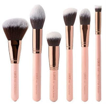 Load image into Gallery viewer, Luxie Face Essential Makeup Brush Set- Rose Gold Collection
